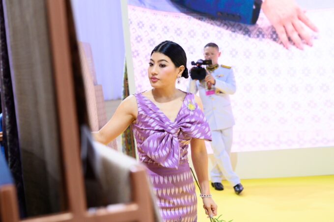 Her Royal Highness Princess Sirivannavari Nariratana Rajakanya Presides over the Opening of the Silk Festival 2024