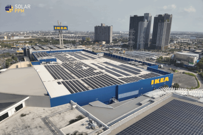 Solar PPM ผนึกกำลัง IKEA เดินหน้าติดตั้งโซลาร์เซลล์ สู่ธุรกิจรักษ์โลกอย่างยั่งยืน