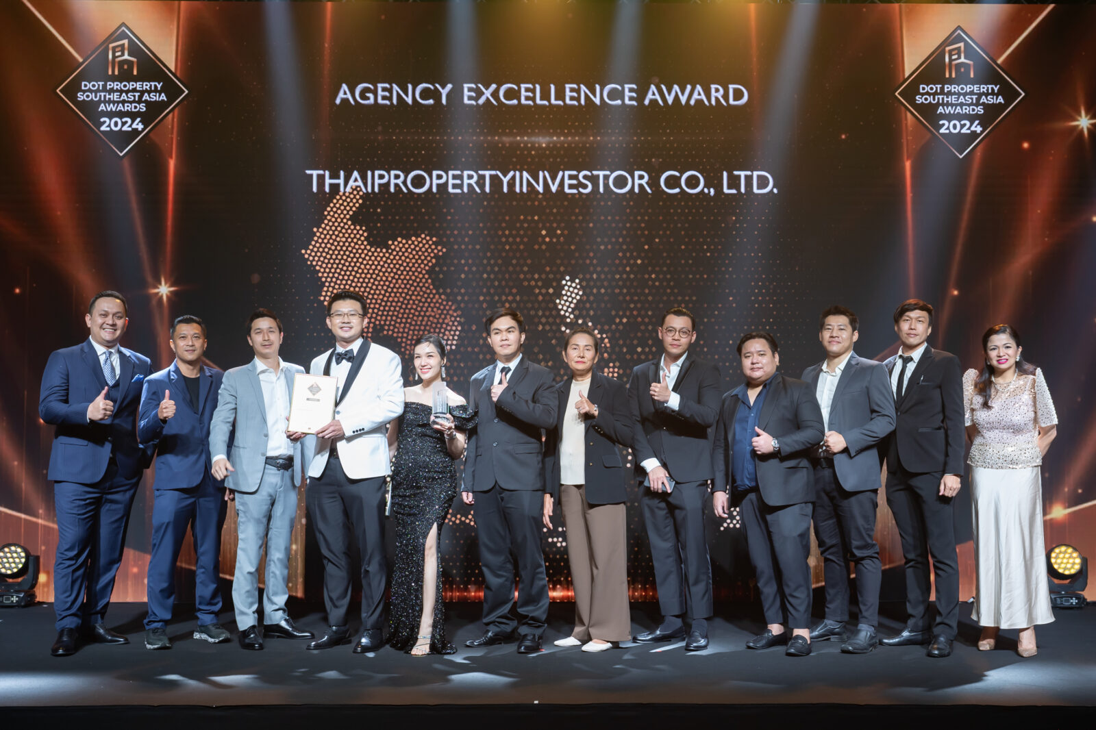 ThaipropertyInvestor คว้ารางวัลใหญ่ในงาน Dot Property Southeast Asia Awards 2024