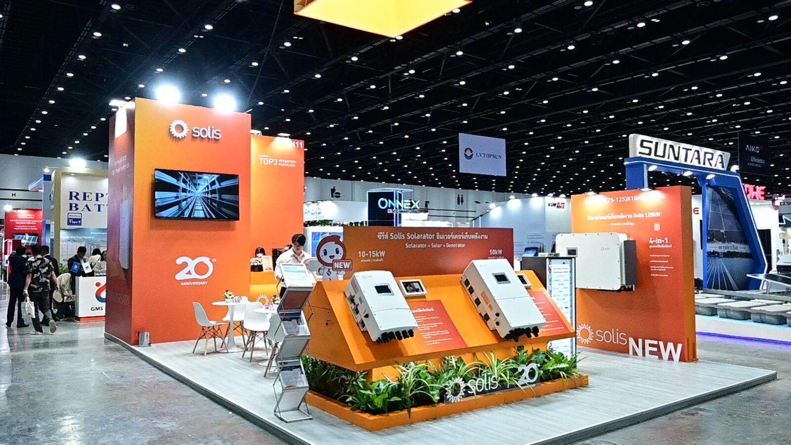 Solis ตอกย้ำความเป็นผู้นำอินเวอร์เตอร์พลังงานแสงอาทิตย์ในงาน ASEAN Sustainable Energy Week 2025