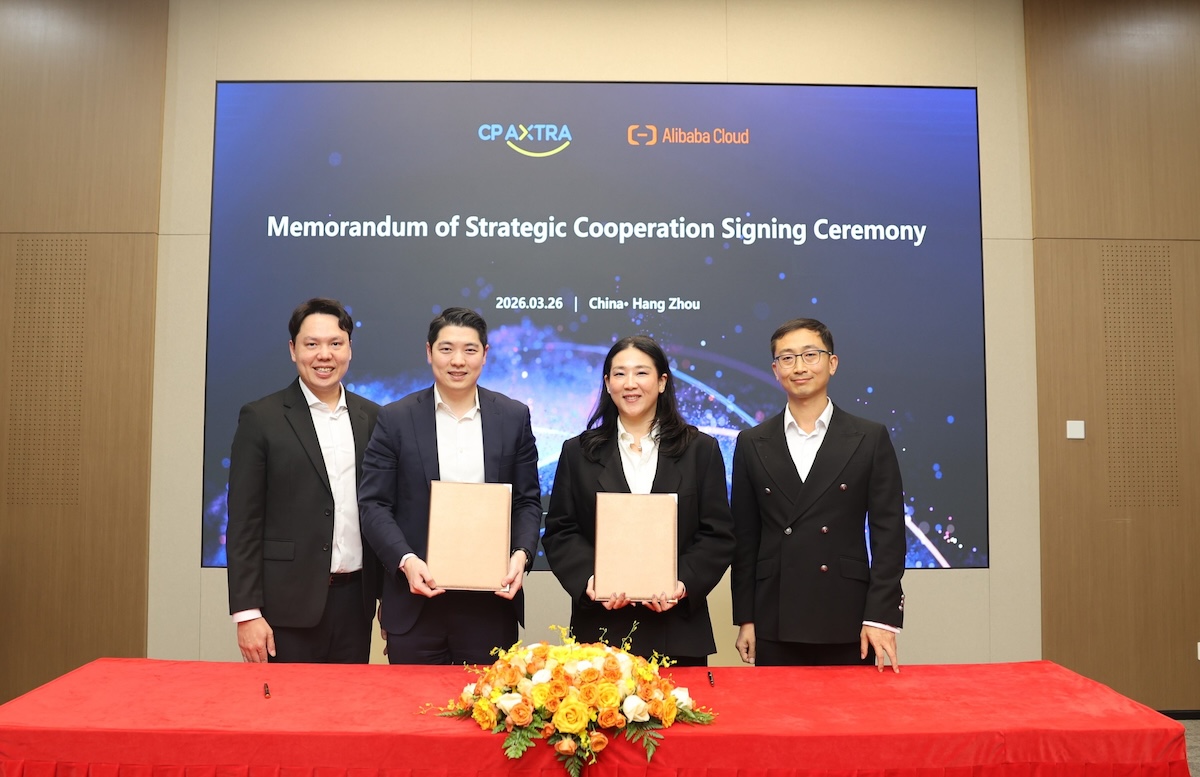 CP AXTRA จับมือ Alibaba Cloud เร่งวาง AI ในโครงสร้างองค์กร รับเกมแข่งขันค้าปลีกยุคใหม่
