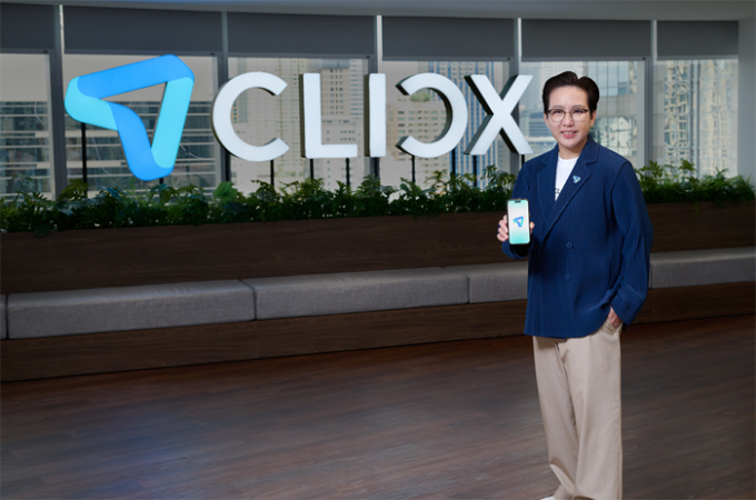 CLICX เปิดให้ดาวน์โหลดแอป CLICX Bank อย่างเป็นทางการ ชูฟีเจอร์เลขบัญชีเลือกได้ กระแสตอบรับเกินคาด พร้อมแคมเปญ CLICX Save Max 4% ดอกเบี้ยสูงสุด 4% ต่อปี สำหรับ 100,000 พ็อกเก็ตแรก